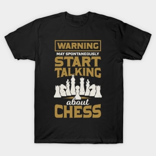 Funny Chess Game Player Gift T-Shirt